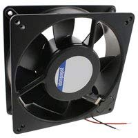 5112N DC axial Fan, Size: 135x135x38 mm 153 CFM, 12 VDC, 48dB, 9.5W, 2900rpm