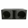 Dual Vented 12" Rhino Coated Speaker Box Horn Ported Chamber Subwoofer Enclosure view 3