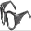 OnGuard OG 240FD Rxable Safety Eyewear Black Camo Gunmetal Burgundy 57mm 61mm - Black,61mm view 1
