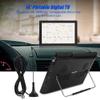 Small Digital TV, 14 Inch Digital Television Rechargeable ATSC TFT Portable TV HD Video Player 110-220V US for Home Car view 3