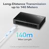 Cudy GS105 5-Port Gigabit Unmanaged Ethernet Switch, Network Hub, Ethernet Splitter, Plug & Play, Fanless Metal Design, Traffic Optimization view 3