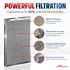 16x24x1 Electrostatic Air Filter, MERV 8, Washable, Reusable Furnace AC/HVAC Filter, Energy Saving, Easy to Clean, Long-Lasting by LifeSupplyUSA view 2