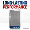 16x24x1 Electrostatic Air Filter, MERV 8, Washable, Reusable Furnace AC/HVAC Filter, Energy Saving, Easy to Clean, Long-Lasting by LifeSupplyUSA view 4