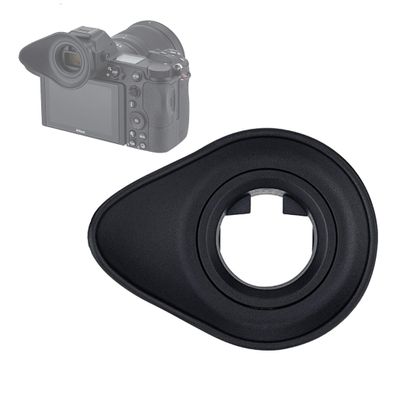 JJC EN-DK29II Ergonomic Large Eye Cup, Compatible with Nikon Z5 Z6 Z7 Z6 II Z7 II, 360 Rotatable, Soft TPU Rubber, Z5 Z6 Z7 Z6II Z7II Eyecup Eye Piece, Viewfinder, Size: 65x52x29mm, as DK29 Eyecup