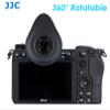 JJC EN-DK29II Ergonomic Large Eye Cup, Compatible with Nikon Z5 Z6 Z7 Z6 II Z7 II, 360 Rotatable, Soft TPU Rubber, Z5 Z6 Z7 Z6II Z7II Eyecup Eye Piece, Viewfinder, Size: 65x52x29mm, as DK29 Eyecup view 2