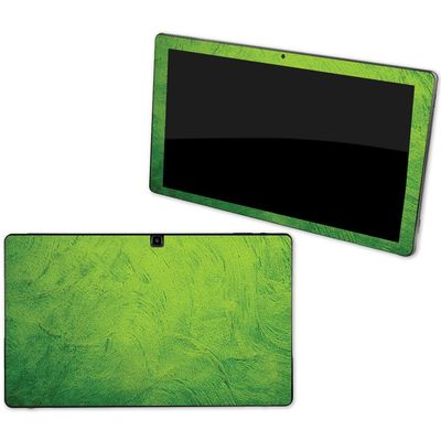 MightySkins Skin Compatible with NuVision Supreme 1001 Tablet - Green Cement | Protective, Durable, and Unique Vinyl Decal wrap Cover | Easy to Apply, Remove, and Change Styles | Made in The USA