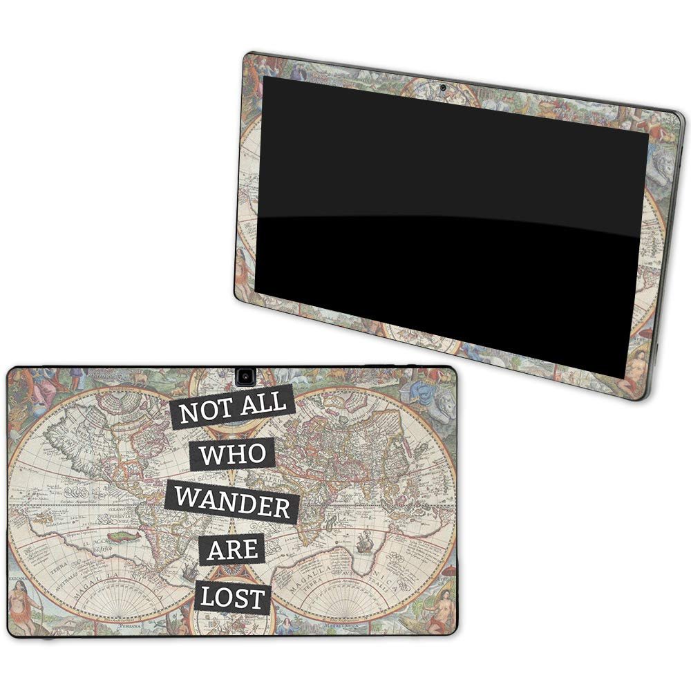 MightySkins Skin Compatible with NuVision Supreme 1001 Tablet - Who Wander | Protective, Durable, and Unique Vinyl Decal wrap Cover | Easy to Apply, Remove, and Change Styles | Made in The USA