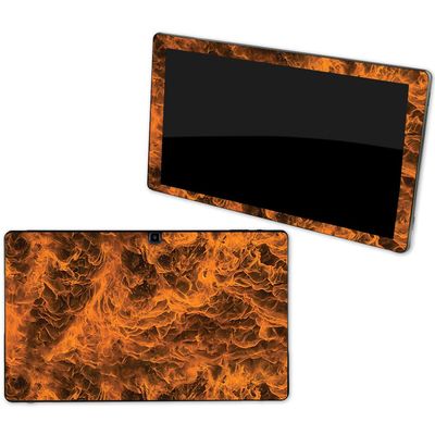 MightySkins Skin Compatible with NuVision Supreme 1001 Tablet - Burning Up | Protective, Durable, and Unique Vinyl Decal wrap Cover | Easy to Apply, Remove, and Change Styles | Made in The USA