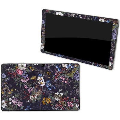 MightySkins Skin Compatible with NuVision Supreme 1001 Tablet - Midnight Blossom | Protective, Durable, and Unique Vinyl Decal wrap Cover | Easy to Apply, Remove, and Change Styles | Made in The USA