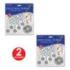 Beistle 24 Piece Hanging Disco Ball Decorations for Boogie Nights and 70s Dancing Fever Theme Parties view 3