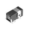 uxcell PCB Mount 4.0mm x 1.7mm 5 Pin Video DC Power Connector Socket DC098 Black 5Pcs view 3