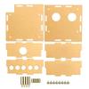 17Pcs/Set Transparent Acrylic Housing Shell for 6J1 Tube Preamplifier Amplifier view 1