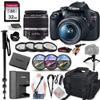 Canon EOS Rebel T7 DSLR Camera with 24.1 Megapixels, 18-55mm Lens, Quick Release Shoulder Strap, Monopod, Gripster Tripod & Prime Accessory Bundle view 1
