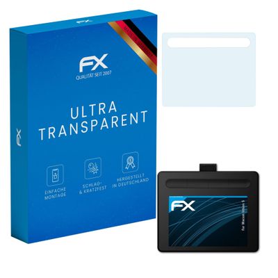 atFoliX Screen Protection Film compatible with Wacom Intuos S Screen Protector, ultra-clear FX Protective Film (2X)