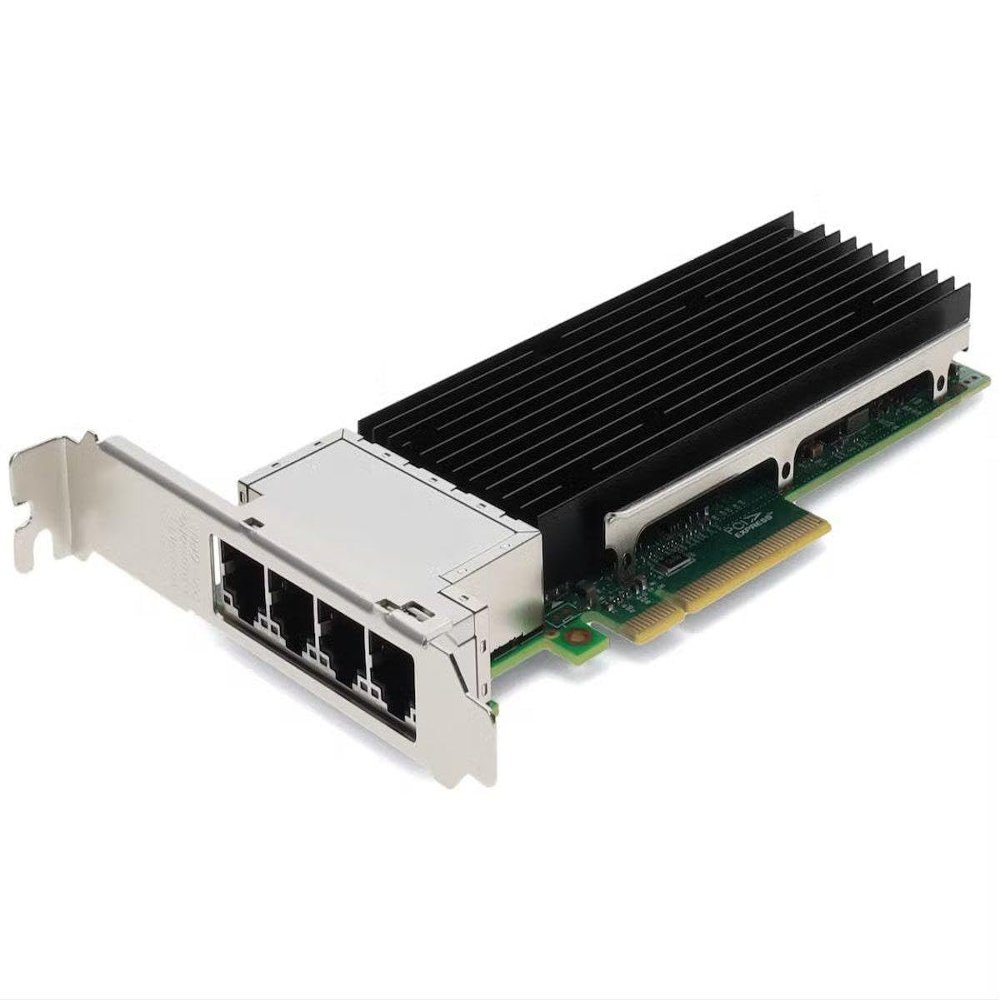 Addon ADD-PCIE3-4RJ45-10G 10G Quad RJ-45 Port NIC 100M PCIE 3.0 X8 NIC