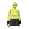 Radians RW07J-3ZGV-L Industrial Safety Rain Jacket view 3