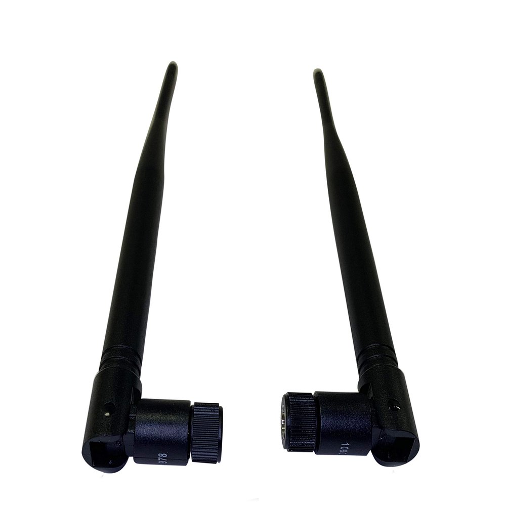 Stratux ADS-B High Gain 5dBi Antenna Set - 1090MHz & 978MHz Labeled Antenna Bundle for SMA and MCX-Connected Software Defined Radios (SDRs)