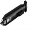 VMS RACING BLACK MOAB ANTENNA in Heavy Gauge CNC Machined Billet Aluminum Short Compatible with GMC SIERRA 1500 2500 3500 view 1
