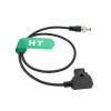 HangTon 12V Locking DC Power Cable V-Mount D-tap for Zaxcom QRX235 Decimator Converter DMON MD Cross Quad 50cm view 3