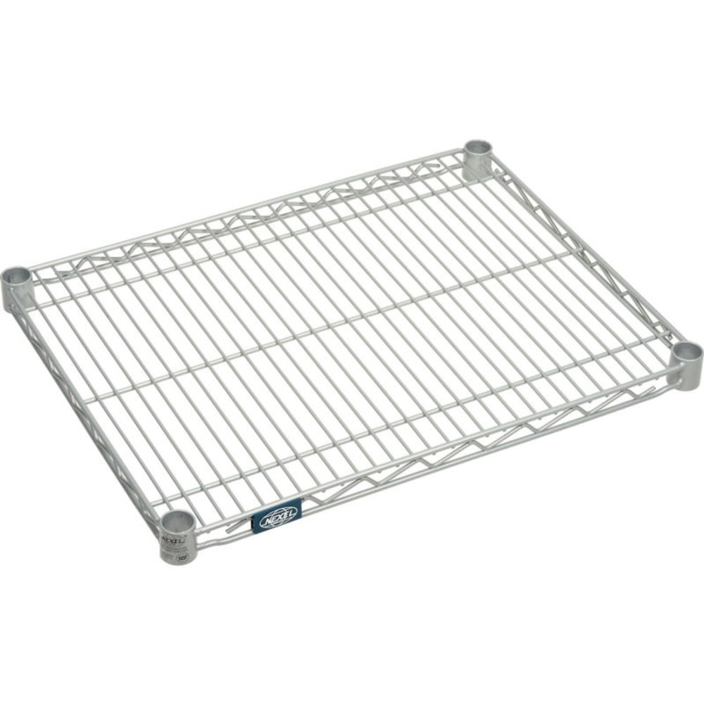 Nexelate Silver Epoxy Wire Shelf 72x30