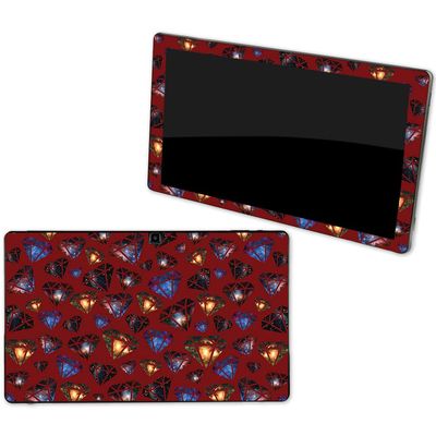 MightySkins Skin Compatible with NuVision Supreme 1001 Tablet - Diamond Galaxy | Protective, Durable, and Unique Vinyl Decal wrap Cover | Easy to Apply, Remove, and Change Styles | Made in The USA