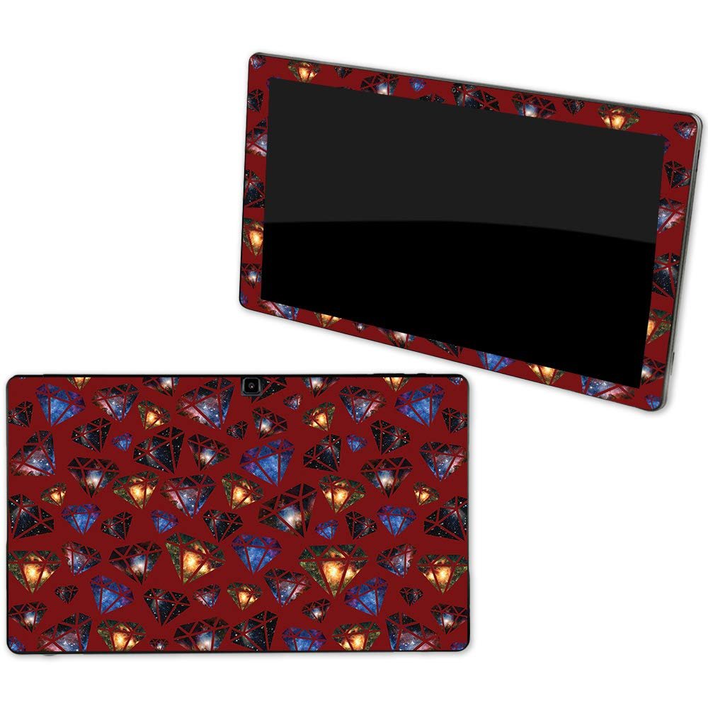 MightySkins Skin Compatible with NuVision Supreme 1001 Tablet - Diamond Galaxy | Protective, Durable, and Unique Vinyl Decal wrap Cover | Easy to Apply, Remove, and Change Styles | Made in The USA