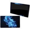 MightySkins Skin Compatible with NuVision Supreme 1001 Tablet - Blue Flames | Protective, Durable, and Unique Vinyl Decal wrap Cover | Easy to Apply, Remove, and Change Styles | Made in The USA view 1