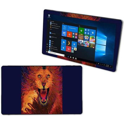 MightySkins Skin Compatible with NuVision Supreme 1001 Tablet - Charging Leo | Protective, Durable, and Unique Vinyl Decal wrap Cover | Easy to Apply, Remove, and Change Styles | Made in The USA