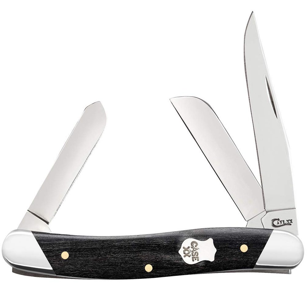 Case Cutlery Medium Stockman Ebony