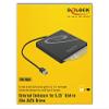 DeLock External Enclosure for 5.25 Slot-in Slim SATA Drives 9.5/12.7mm to view 3