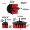 Drillbrush Home Kitchen Surfaces Tub, Shower, Tile and Grout All Purpose Power Scrubber Cleaning Kit (Red Brush+Blue Scrub Pads) view 2