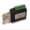 50 Pack RJ45 Male Plug 8 Conductor Terminal for Projects Cat5e Cat DIY 8 Pin Terminal view 1