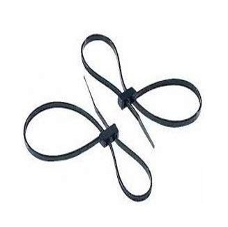 1000pc 8" or 12" Black UV Resistant or Natural Double Loop Zip Ties, 50lb (12", Natural)