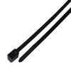 1000pc 8" or 12" Black UV Resistant or Natural Double Loop Zip Ties, 50lb (12", Natural) view 3
