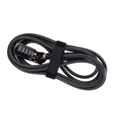 Dioche Laptop Combination Lock Security Cable, Theft Deterrent Keyless Lock with 4 Digit Password Protections for Laptop, MacBook, iPad, Tablets - 1.8m Length