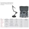 Fisso Strato S-20 Photography Photo Articulated Adjustable Light Camera Mic Holder Magic Arm Kit view 3