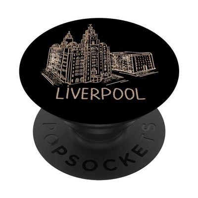 Liverpool city PopSockets PopGrip: Swappable Grip for Phones & Tablets