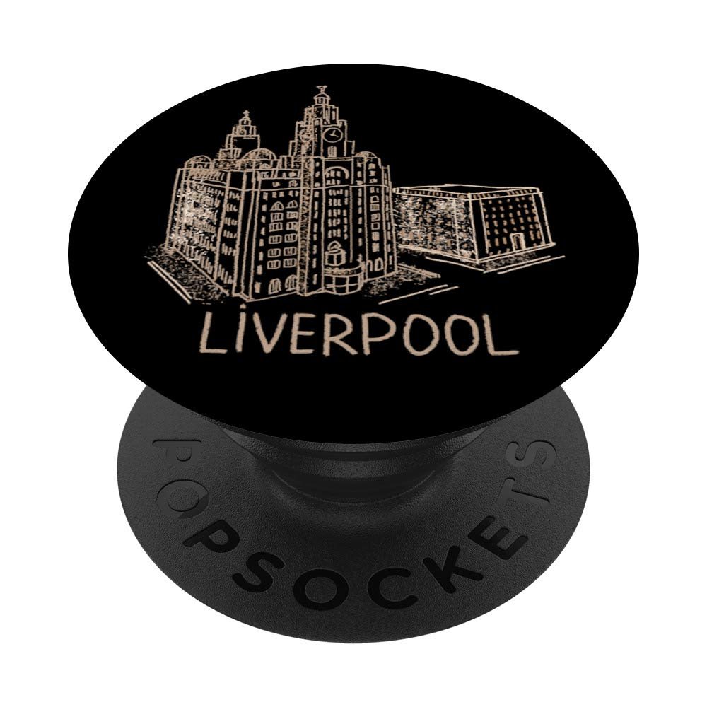 Liverpool city PopSockets PopGrip: Swappable Grip for Phones & Tablets