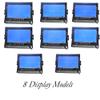 Padarsey 9" TFT LCD Car Rearview Quad Split Monitor,Remote Control, 4 Channels 4-PIN Connector Video Inputs Shockproof - 12V-24V 800480HD Screen w/Sunshade Anti-Glare view 3