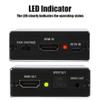 HDMI Audio Splitter, 4K x 2K HDMI Audio Extractor HDMI to Optical Spdif Toslink with HDMI and 3.5mm Stereo Audio Converter Adapter, Pass / 2.0CH / 5.1CH 3 Audio Mode view 4