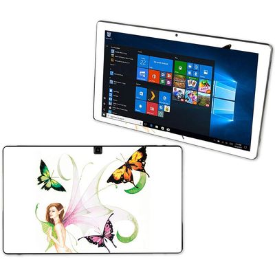 MightySkins Skin Compatible with NuVision Supreme 1001 Tablet - Butterfly Charmer | Protective, Durable, and Unique Vinyl Decal wrap Cover | Easy to Apply, Remove, and Change Styles | Made in The USA