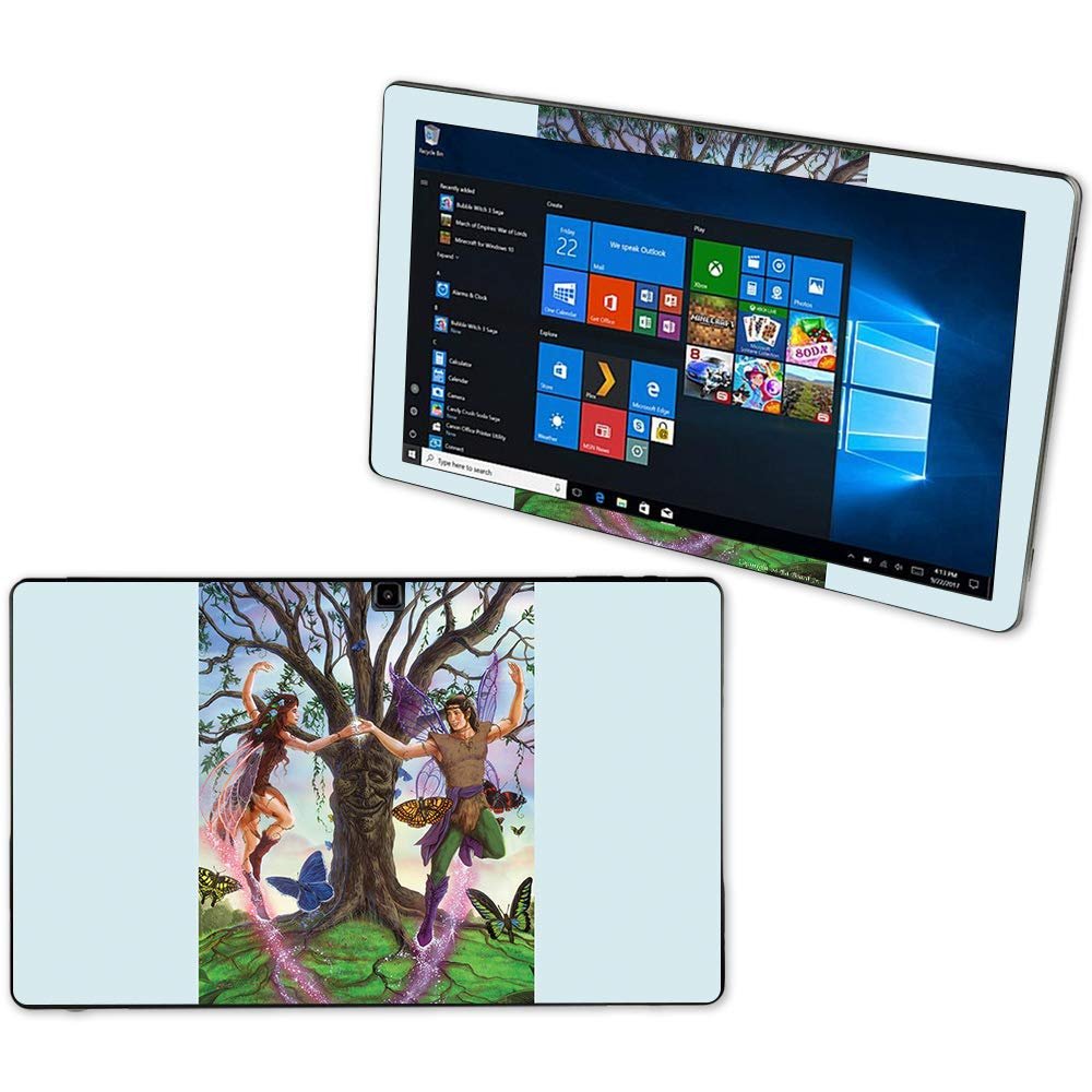 MightySkins Skin Compatible with NuVision Supreme 1001 Tablet - Enchanted Dance | Protective, Durable, and Unique Vinyl Decal wrap Cover | Easy to Apply, Remove, and Change Styles | Made in The USA