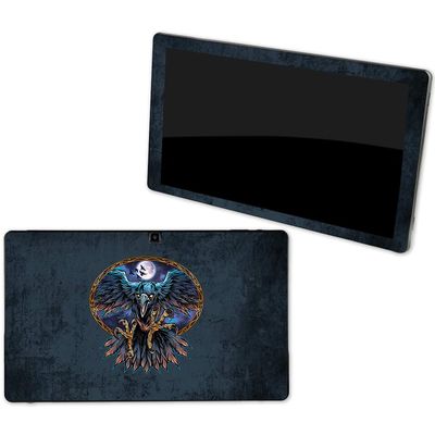 MightySkins Skin Compatible with NuVision Supreme 1001 Tablet - Black Crow | Protective, Durable, and Unique Vinyl Decal wrap Cover | Easy to Apply, Remove, and Change Styles | Made in The USA
