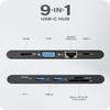 ALOGIC USB-C Travel Dock Pro with HDMI 4K@30Hz, VGA, 2X USB 3.0,Gigabit Ethernet,Micro/SD Card Slots, 2X USBC for Data and Power delivery;Compatible with USB-C and Thunderbolt 3.0 Enabled laptops view 2