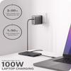ALOGIC USB-C Travel Dock Pro with HDMI 4K@30Hz, VGA, 2X USB 3.0,Gigabit Ethernet,Micro/SD Card Slots, 2X USBC for Data and Power delivery;Compatible with USB-C and Thunderbolt 3.0 Enabled laptops view 4