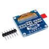 1PC 6Pin 12864 0.96 Inch SPI Yellow Blue LCD Display Module for Arduino OLED Internal Drive Chip SSD136 29.28 x 27.1 mm (LW) view 3