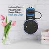 Coby Wall Mount for Echo Dot 2nd Generation, Smart Speaker Holder with Built-in Cable Management, 7.75" USB Charging Cable, Space-Saving Alexa Mount for Kitchen, Bedroom, Office, Bathroom view 3