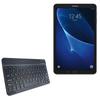 BoxWave Keyboard Compatible with Samsung Galaxy Tab A 10.1 2019 Wi-Fi - SlimKeys Bluetooth Keyboard, Portable Thin with Chiclet-Style Keys - Jet Black view 1
