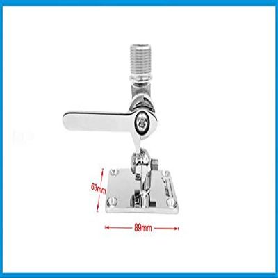 JZ 316 Stainless Steel Marine Radio VHF Antenna Dual Axis Ratchet Adjustable Base