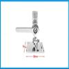 JZ 316 Stainless Steel Marine Radio VHF Antenna Dual Axis Ratchet Adjustable Base view 1